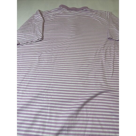 Fairway & Greene PGA West Golf Polo Casual Pink & White Striped Size XL - Picture 5 of 6